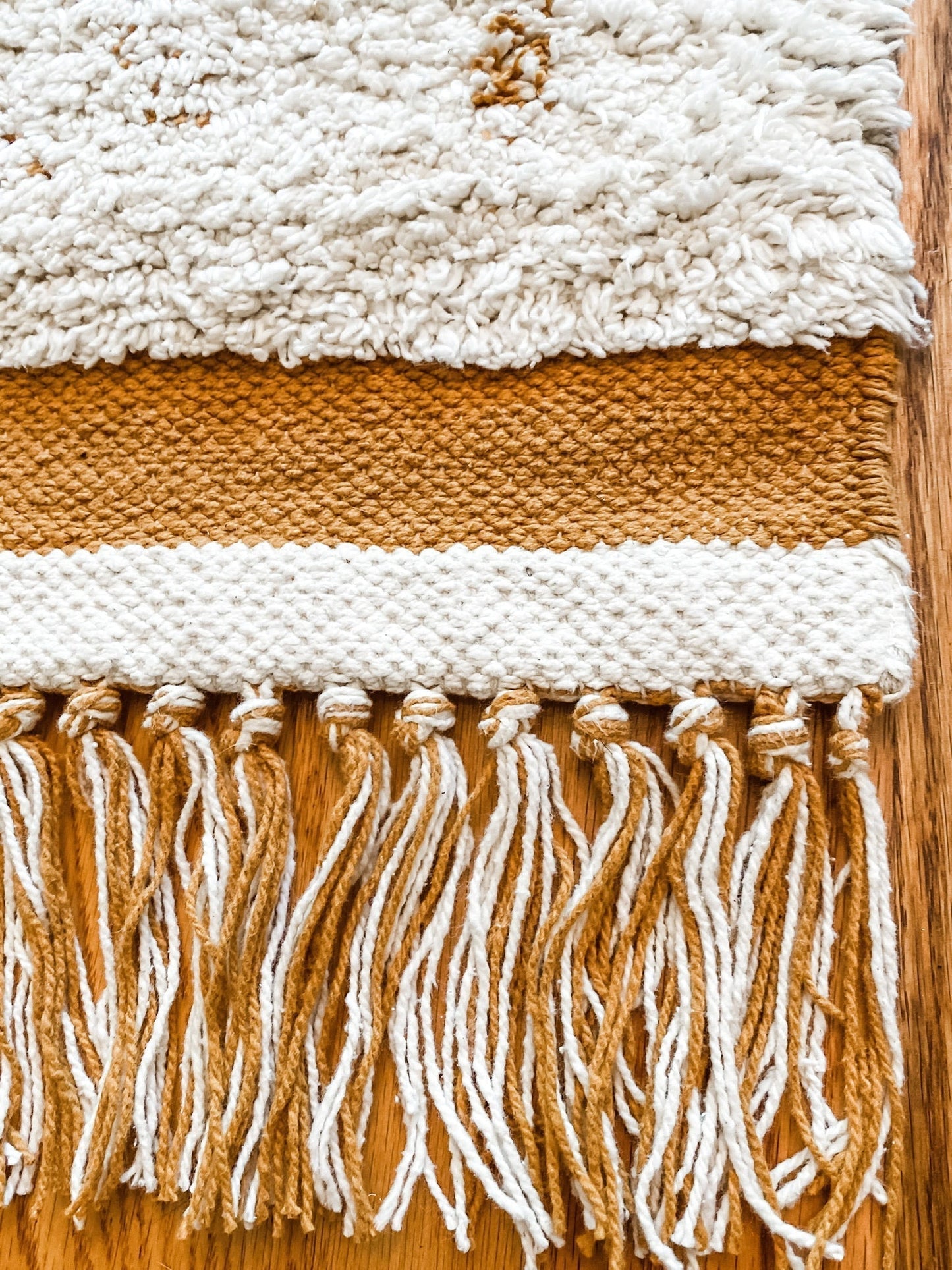 Juno Mustard Fringe Rug (store pickup only)